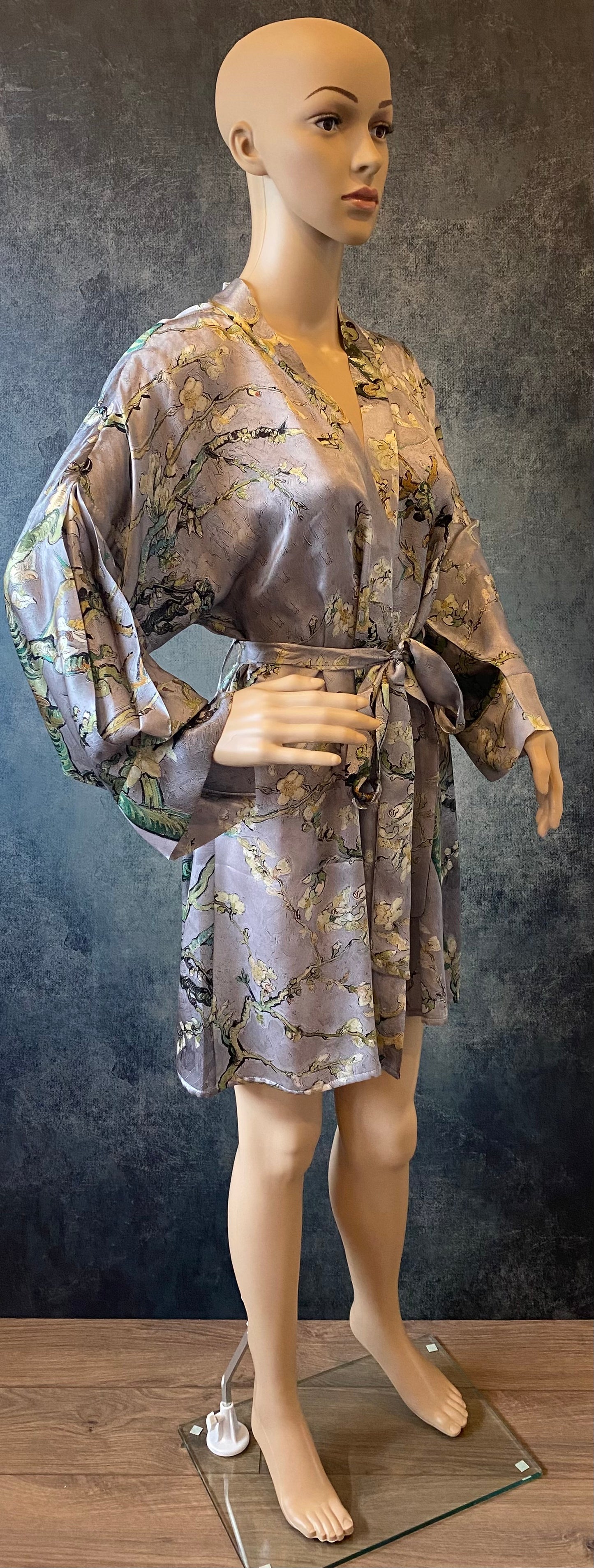 Lühike kimono "Jaapani talv"