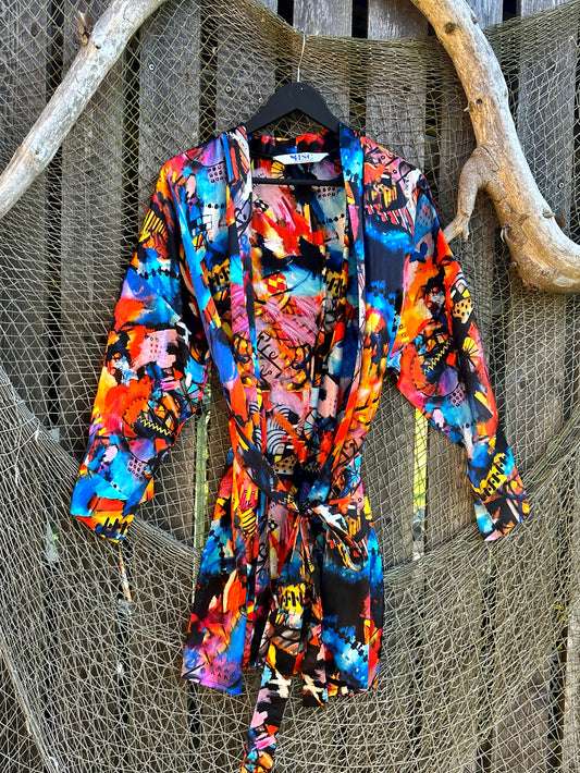 Lühike kimono "Paradiisi unelm"