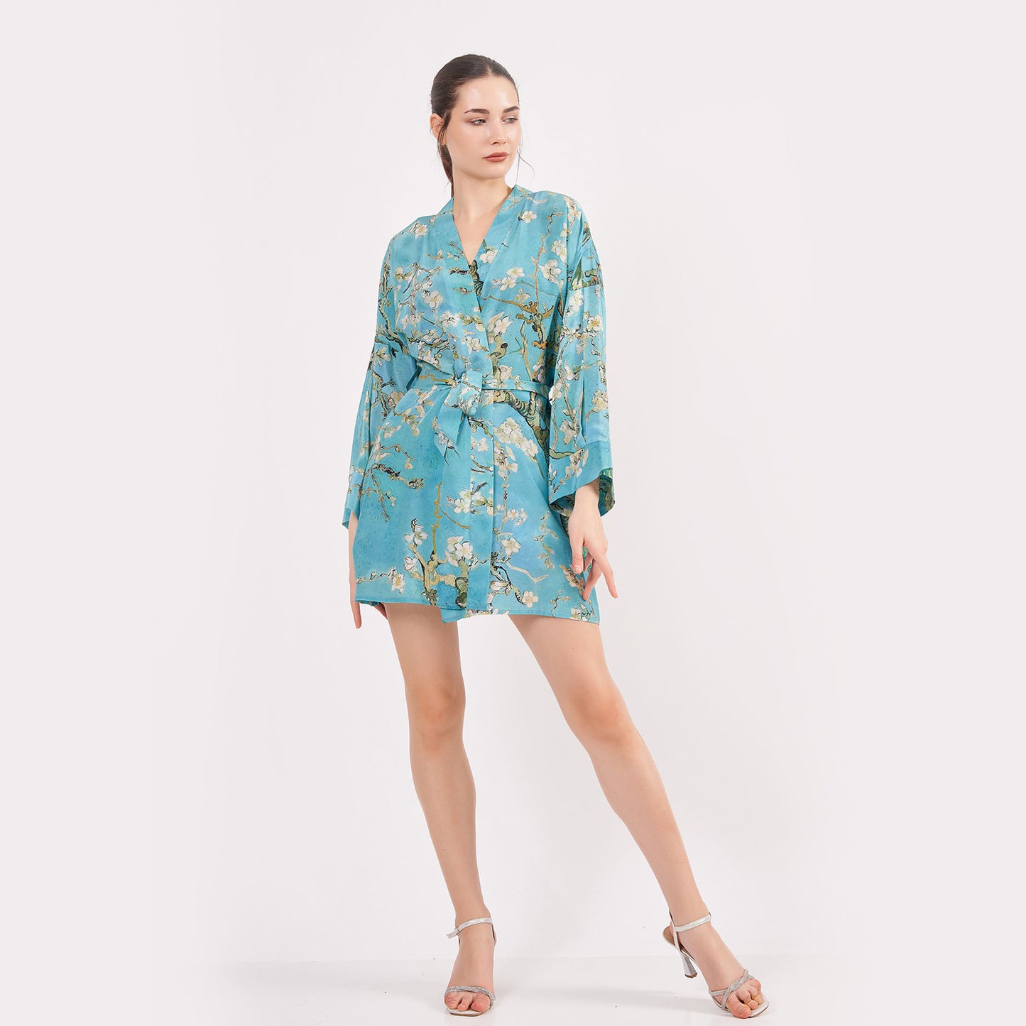 Lühike kimono "Jaapani järv"