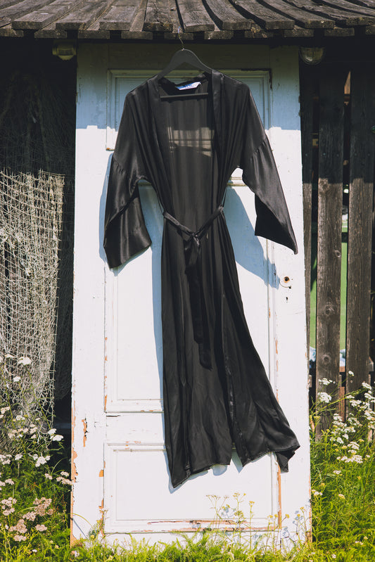 Long kimono "Elegant Black"