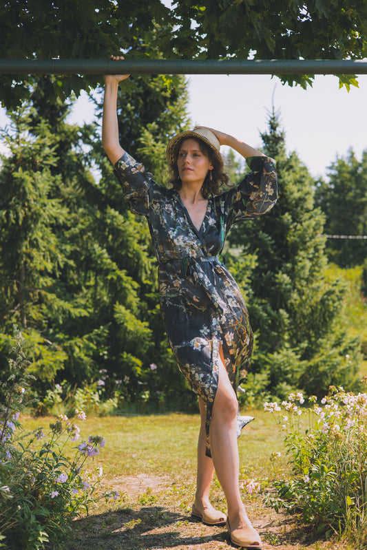 Pikk kimono "Jaapani öö"