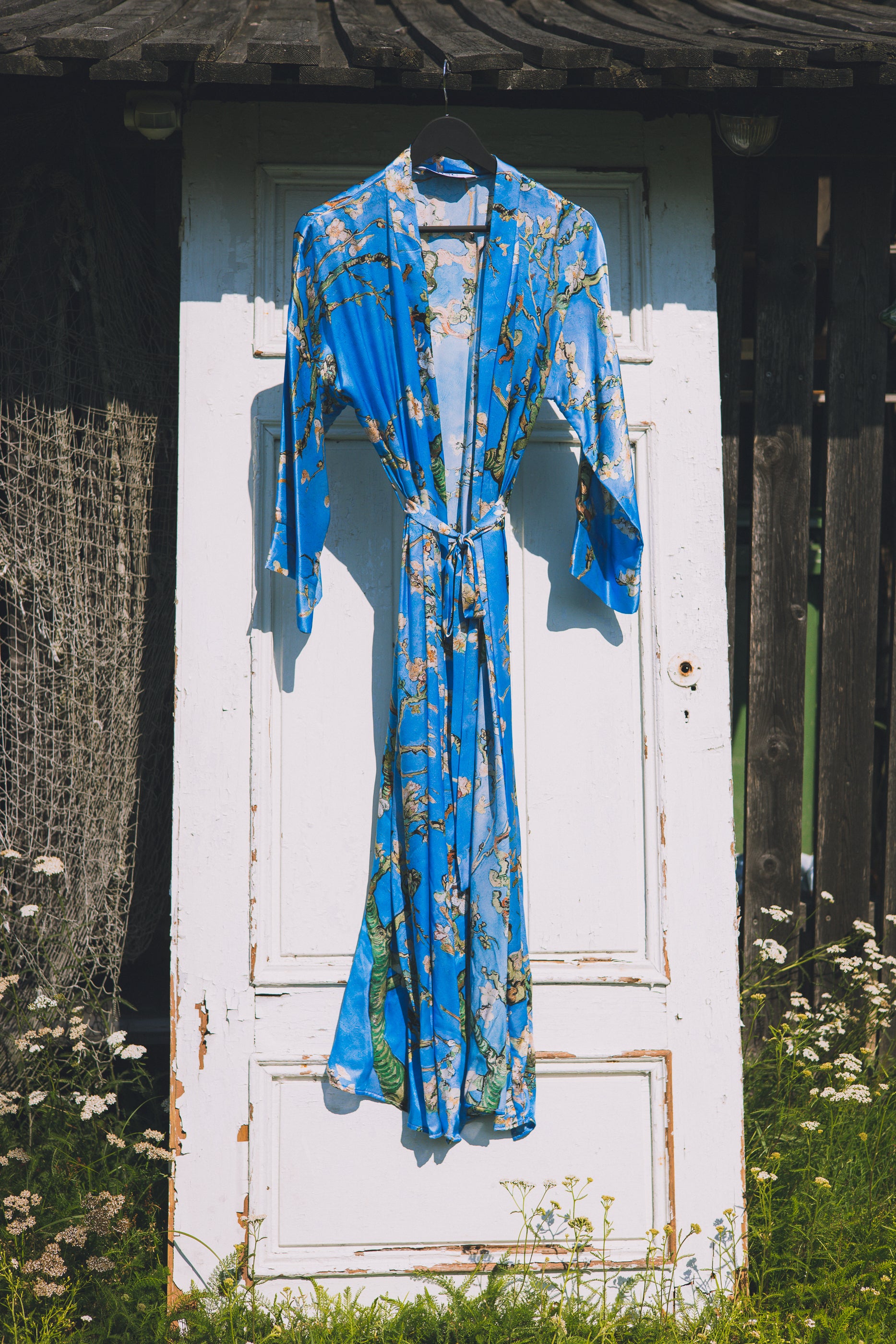 Long kimono "Japanese Summer"