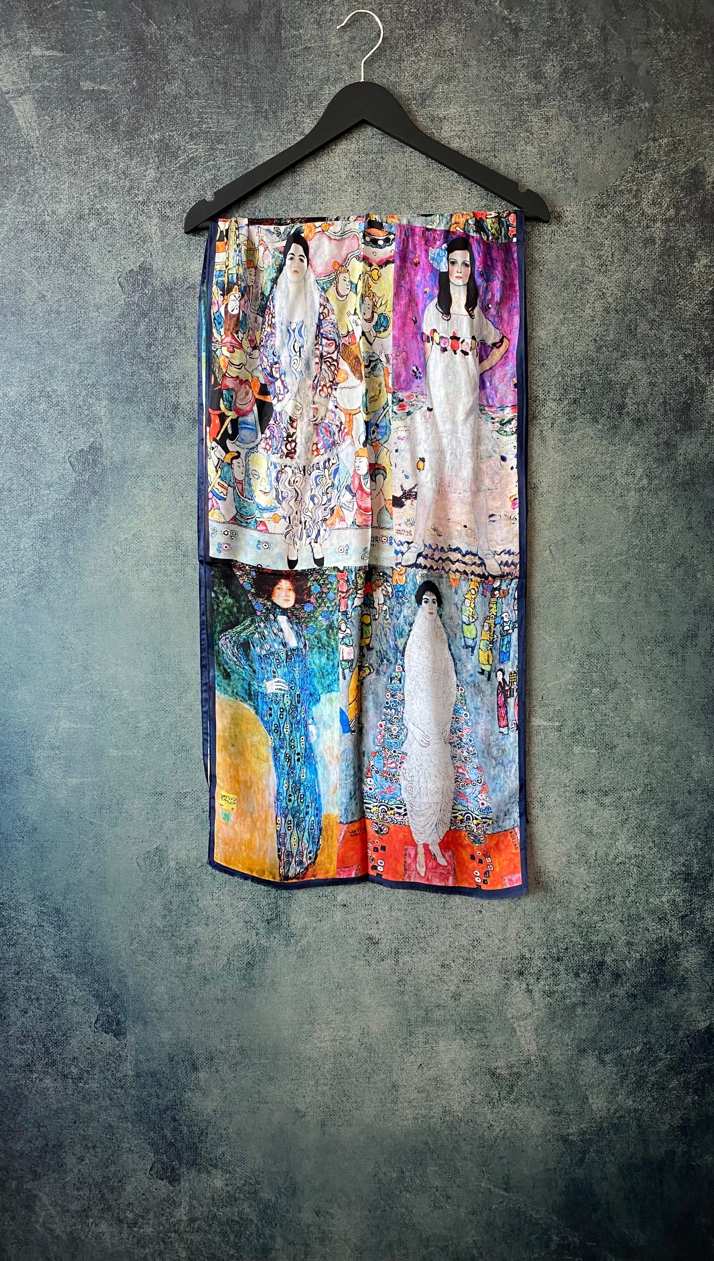 Silk scarf "Klimt's Dream"