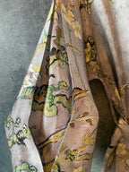 Short kimono "Japanese Winter"