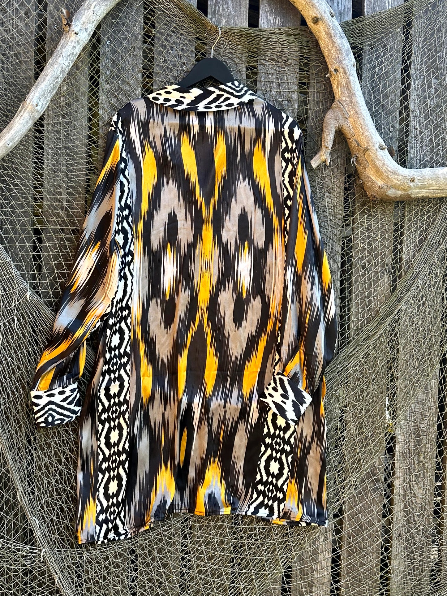 Silk blouse "Aztec Princess"