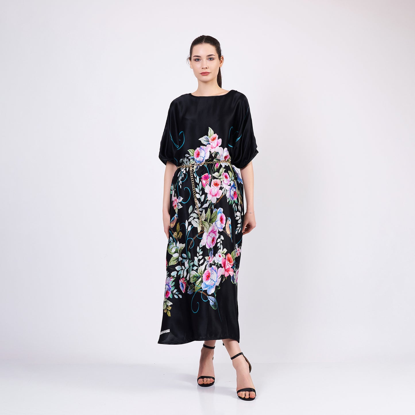 Pikk avar siidkleit "Flores"