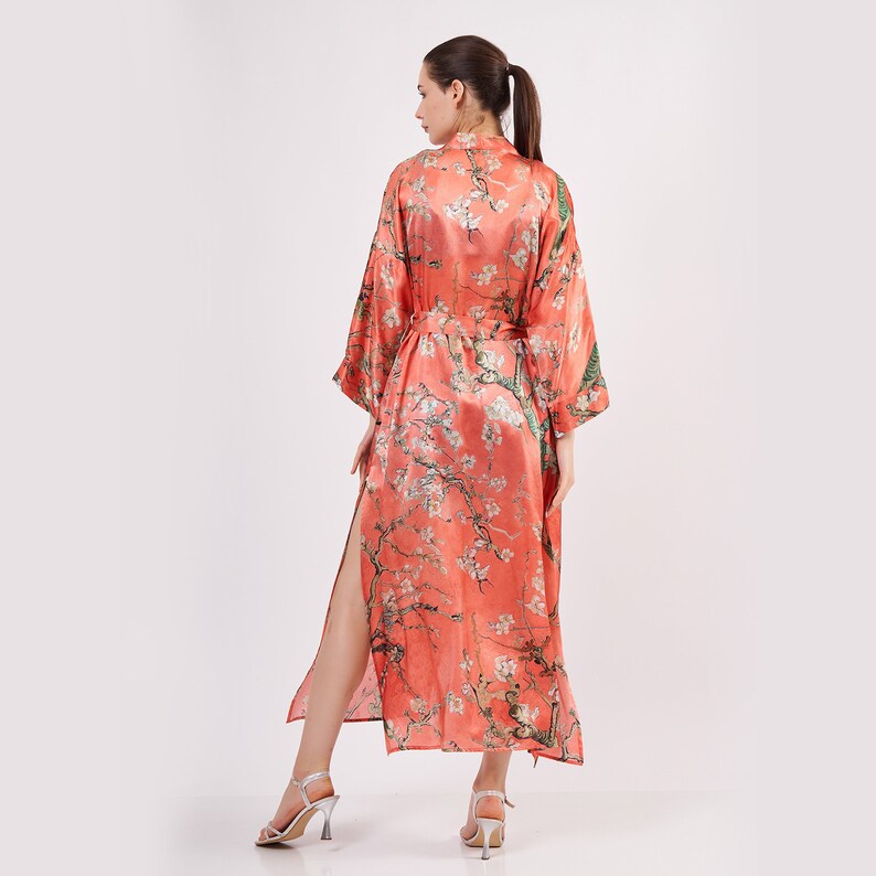 Long kimono "Japanese Twilight"