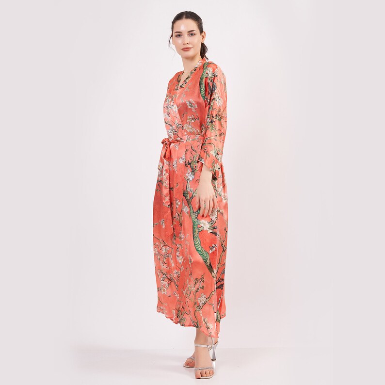 Long kimono "Japanese Twilight"