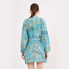 Short kimono "Japanese Lake"