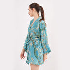 Short kimono "Japanese Lake"