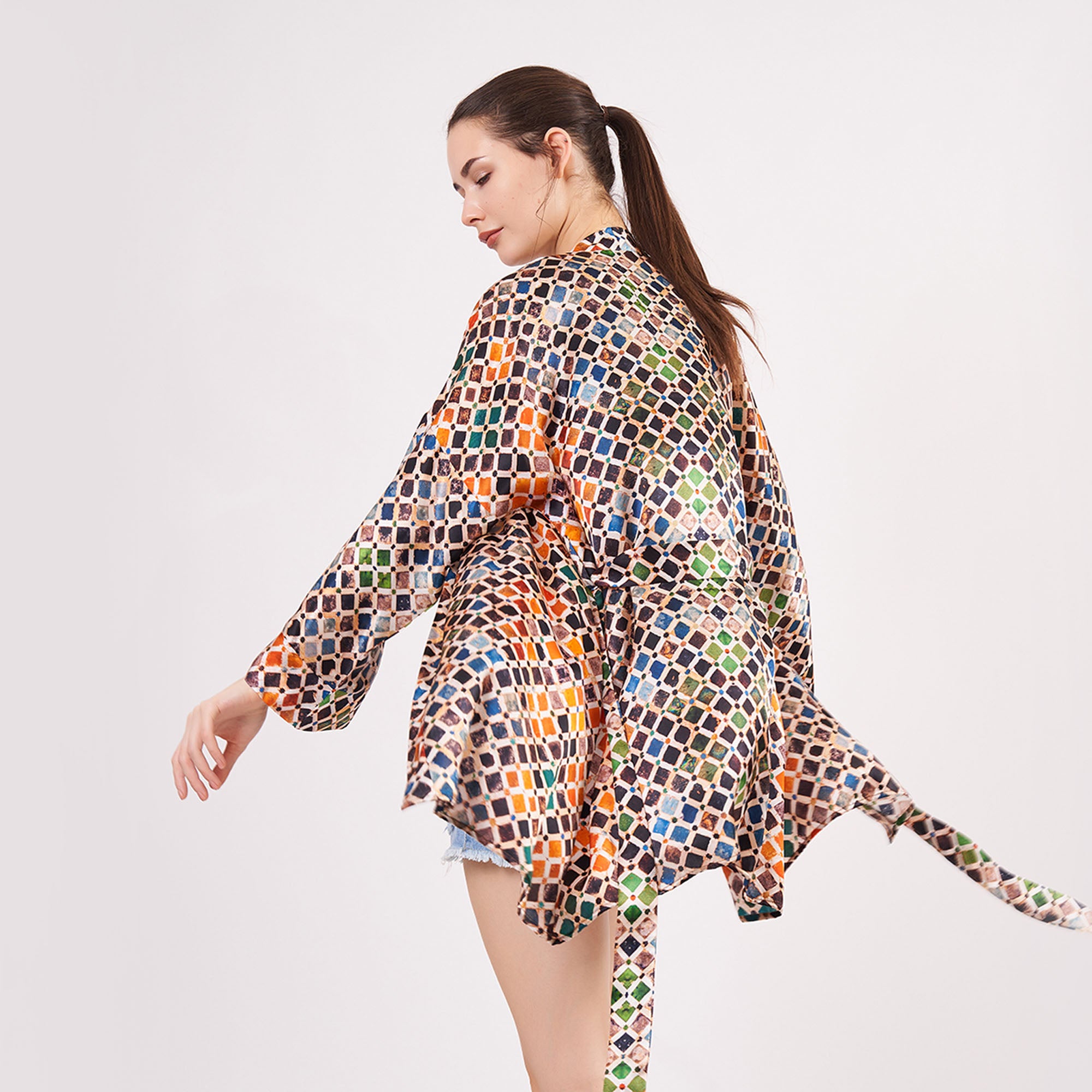 Short kimono "Somali Princess"